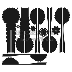3D Cactus Laser Cut File, Ready to Assemble Decor