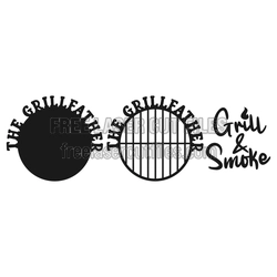 Grill Father Sign Ready to Cut Laser File for BBQ Decor