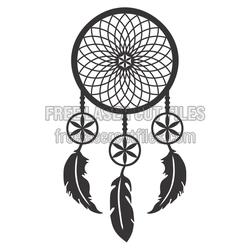 Boho Dreamcatcher Laser Cut File, Ready to Cut Decor