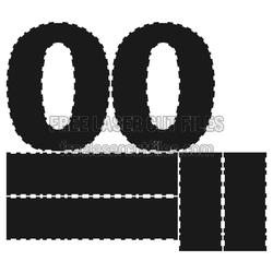 3D Number 0 Laser Cut File, Ready to Cut