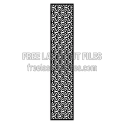 Decorative Geometric Laser Cut Panel Ready to Cut