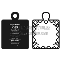 Recipe of a Best Mom Cutting Board Laser File