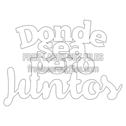 Deco Phrases Laser Cut Quote Sign Template