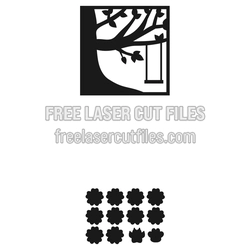 Free Family Tree Frame Laser Cut Design, Ready to Cut