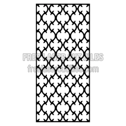 Geometric Lattice Panel Ready to Cut for Laser Projects