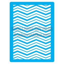 Chevron Stencil Panel for Laser Cutting, Ready to Cut