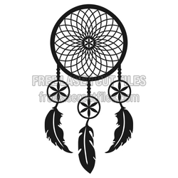 Intricate Dream Catcher Laser Cut File, Ready to Cut Decor