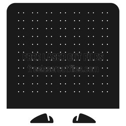 Laser-Cut Jewelry Organizer Tray with Peg Holes