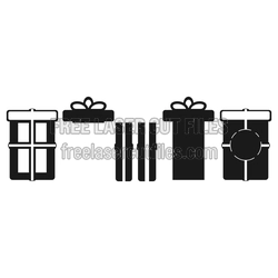 Laser Cut Gift Card Holder Box with Bow Top