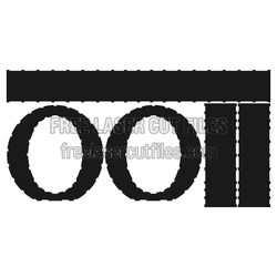 Free 3D Letter O Laser Cut File, Ready to Cut