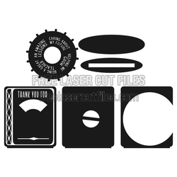 Thank You Teacher 3mm Laser Cut File for Gift Display