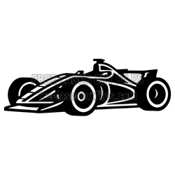Racing Car Laser Cut Template, Ready to Cut Design