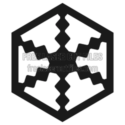 Snowflake Coasters Free Laser Cut Pattern Set