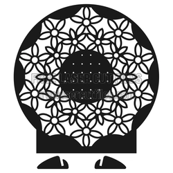 Floral Jewelry Organizer Stand Laser Cut File, Ready to Cut