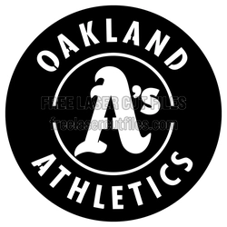 Oakland Athletics Logo SVG Cut File for Cricut and Laser
