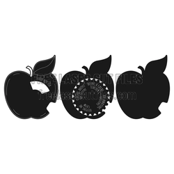 Thank You Teacher Apple Laser Cut File, Ready to Cut