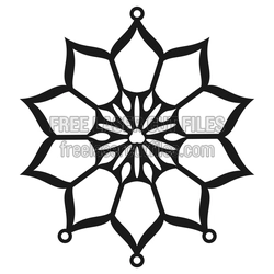 Laser Cut Dream Catcher Ornament, Free Ready-to-Cut Design