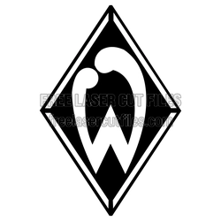 Soccer Club Logo Emblem Laser Cut File