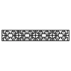 Decorative Geometric Screen Panel Ready to Cut