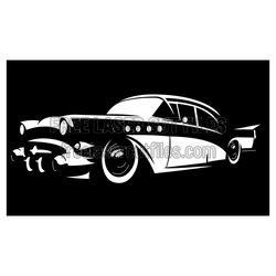 Vintage Old Car Clipart SVG, Ready to Cut Design