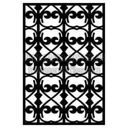 Decorative Laser Cut Screen Panel Ready to Cut