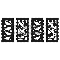 Love Lantern 3.175mm Laser Cut Panel Design