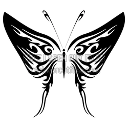 Elegant Butterfly Clipart Laser Cut File, Ready to Cut