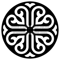 Ornamental Mandala Pattern Ready to Cut for Laser Projects