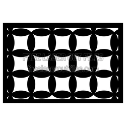 Decorative Geometric Screen Panel Ready to Cut