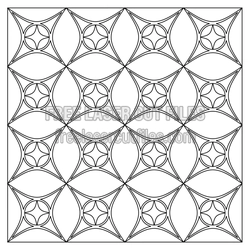 Geometric Ornamental Panel Laser Cut File, Ready to Cut