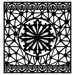 Decorative Door Pattern Screen Ready to Cut
