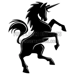Capricorn Zodiac Sign Wall Art, Ready to Cut Design