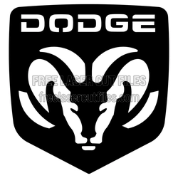 Ram Truck Logo Cut File, Ready to Cut Badge Design