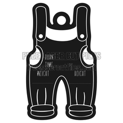 Baby Birth Announcement Laser Cut Template, Free Keepsake Sign