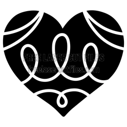 Heart Wall Decor for Valentine Laser Cut Design