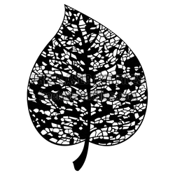 Leaf Pattern Laser Cut File, Free Botanical Design