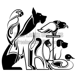 Pet Clipart Bundle for Laser Cut, Ready to Cut