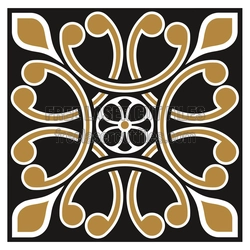 Ornamental Geometric Panel Laser Cut File, Decorative Pattern