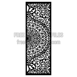 Decorative Scrollwork Screen Panel - Ready to Cut