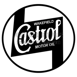 Castrol Wakefield Retro Motor Oil Sign Laser Cut File