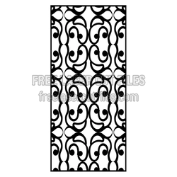 Decorative Geometric Panel Laser Cut File, Ready to Cut