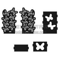 Butterfly Business Card Stand Laser Cut File, Ready to Cut