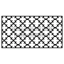 Decorative Geometric Screen Panel Ready to Cut Laser File