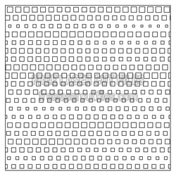 Geometric Square Grid Panel Laser Cut File