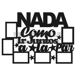 Nana and Grandkids Photo Frame Laser Cut File