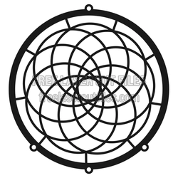Dream Catcher Laser Cut File, Ready to Cut Decor Design