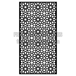 Islamic Geometric Decorative Panel Ready to Cut