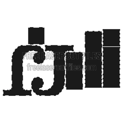3D Letter "J" Laser Cut File, Ready to Cut