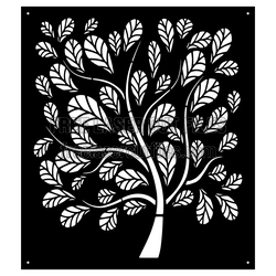 Decorative Tree Panel Laser Cut File, Ready to Cut
