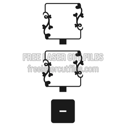 Love Photo Frame Laser Cut File, 3mm Ready to Cut